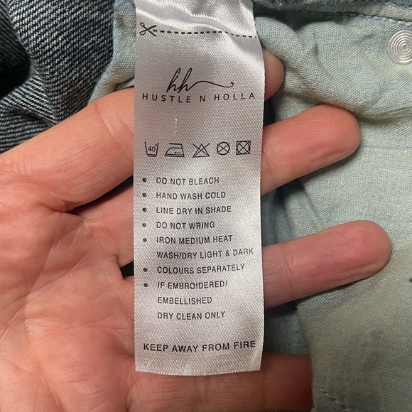 NWT Hustle N Holla Harlow Patch Detail Skirt - Picture 7 of 9